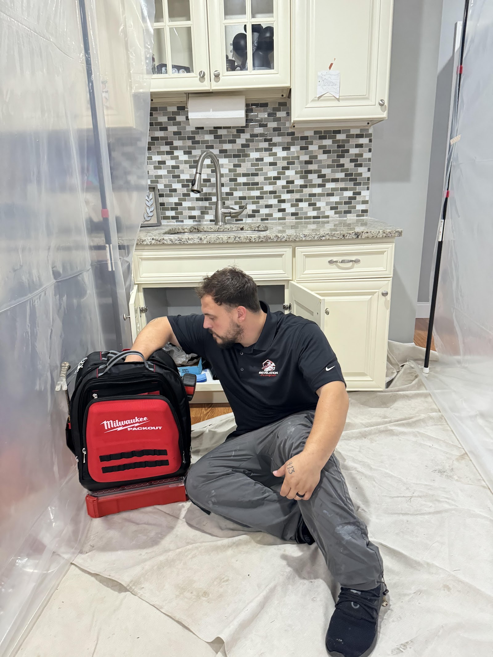 Revelation Plumbing — at work